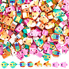 SUNNYCLUE 5 Strands Handmade Polymer Clay Beads Strands CLAY-SC0002-22-1