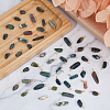 DICOSMETIC 50Pcs Natural Indian Agate Pendants G-DC0001-43-4
