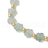 Natural Green Strawberry Quartz Beads Stretch Bracelets for Women BJEW-JB11768-07-3