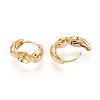 Brass Hoop Earring Finding KK-N261-30G-2
