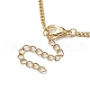 Adjustable 304 Stainless Steel Curb Chains Necklaces Making AJEW-JB01214-02-3