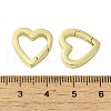 Brass Spring Gate Rings KK-B089-06G-3