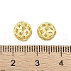 Brass Hollow Beads KK-A226-07B-G-3
