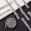 Hotfix Rhinestone Ribbon YS-TAC0001-07-12