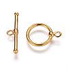 Brass Toggle Clasps KK285-G-2