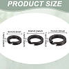DELORIGIN 304 Stainless Steel Double Loops Keychain Rings FIND-DR0001-35A-2