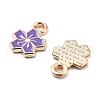 Alloy Enamel Charms ENAM-S022-01I-2