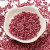 Two Tone Inside Colours Transparent Glass Seed Beads SEED-C004-05F-2