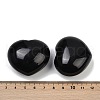 Mother's Day Gifts Heart Natural Obsidian Palm Stone G-C186-03G-2
