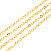 Brass Cable Chains CHC-T008-06A-G-1