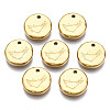 316 Surgical Stainless Steel Charms STAS-S116-418C-G-1
