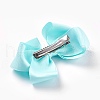 Grosgrain Bowknot Alligator Hair Clips PHAR-WH0002-A06-2