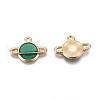 Alloy Enamel Pendants ENAM-O027-05B-2