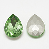 Pointed Back Glass Rhinestone Cabochons RGLA-T081-13x18mm-19-2