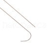 201 Stainless Steel Bented Beading Needles TOOL-WH0125-32B-1-2