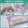 Gorgecraft 10Pcs Iridescent Cardboard Boxes CON-GF0001-13-7