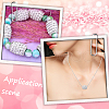 SOFPLATE 100Pcs Handmade Polymer Clay Rhinestone European Beads CPDL-SP0001-01-6