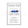 Natural Lapis Lazuli Chip Beads Braided Bead Bracelets for Men Women WGC996D-10-2