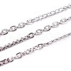 Tarnish Resistant 304 Stainless Steel Cable Chains STAS-I107-19P-1