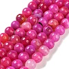 Natural Agate Beads Strands G-M437-C01-01C-2