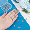 Unicraftale 25Pcs 304 Stainless Steel Connector Charms STAS-UN0059-98-5