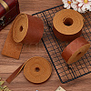 2M Flat AB Grade Cowhide Leather Cord AJEW-WH0479-73E-04-4