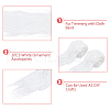1.5M Fashion Faux Fur Trimming DIY-WH0304-971A-3