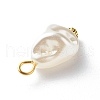 ABS Plastic Imitation Pearl Pendants PALLOY-JF00835-4