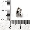 Brass Micro Pave Cubic Zirconia Beads KK-F895-19P-4