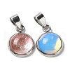 Natural & Synthetic Mixed Stone Pendants G-K337-07C-2