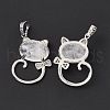 Natural & Synthetic Gemstone Pendants G-E150-02P-5