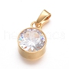 Cubic Zirconia Charms STAS-P216-09G-03-1