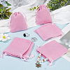 Beebeecraft Velvet Jewelry Drawstring Gift Bags ABAG-BBC0001-10B-02-4