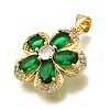 Glass Pendants KK-K401-46B-G-2