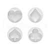 PP Plastic Playing Card Theme Cookie Cutters PW-WG657F4-01-6