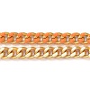 Two Tone Handmade Brass Curb Chains CHC-I035-01G-07-2