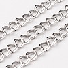 Tarnish Resistant 304 Stainless Steel Curb Chains STAS-E426-63P-1