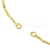 5Pcs Rack Plating Adjustable Brass Slider Bracelet Making MAK-FS0001-03G-2