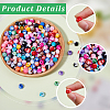 SOFPLATE 500Pcs Opaque Acrylic Beads SACR-SP0001-09-6