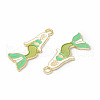 Alloy Enamel Pendants ENAM-G212-03G-03-3