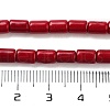 Synthetic Turquoise Beads Strands TURQ-G120-4x6mm-07-3