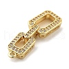 Brass Micro Pave Cubic Zirconia Pendant KK-L228-16G-2