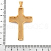 304 Stainless Steel Rhinestone Pendants STAS-G346-51G-3