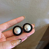 Alloy Plastic Stud Earrings for Women WGC0511-05-1