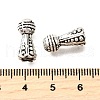 Tibetan Style Alloy Bead Cone TIBE-L008-21AS-3