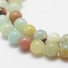 Natural Flower Amazonite Beads Strands X-G-F415-6mm-3