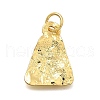 Triangle Brass Pendants KK-S508-36G-1