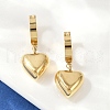 304 Stainless Steel Dangle Stud Earrings EJEW-V004-02G-2