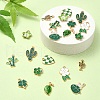 20Pcs 10 Styles Alloy Enamel Pendants ENAM-YW0004-21-6