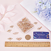 SUNNYCLUE 48Pcs 6 Styles Alloy Crystal Rhinestone Connector Charms RB-SC0001-10-3